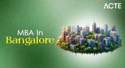 MBA In Bangalore Article