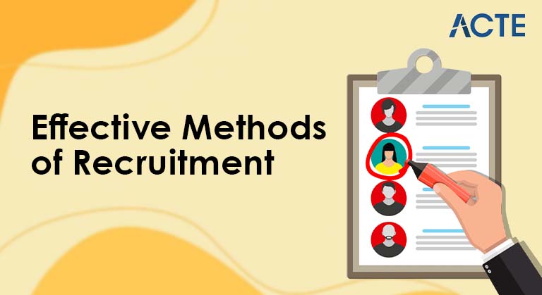 Effective Methods of Recruitment Article