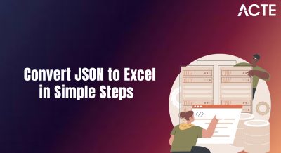 Convert JSON to Excel Article