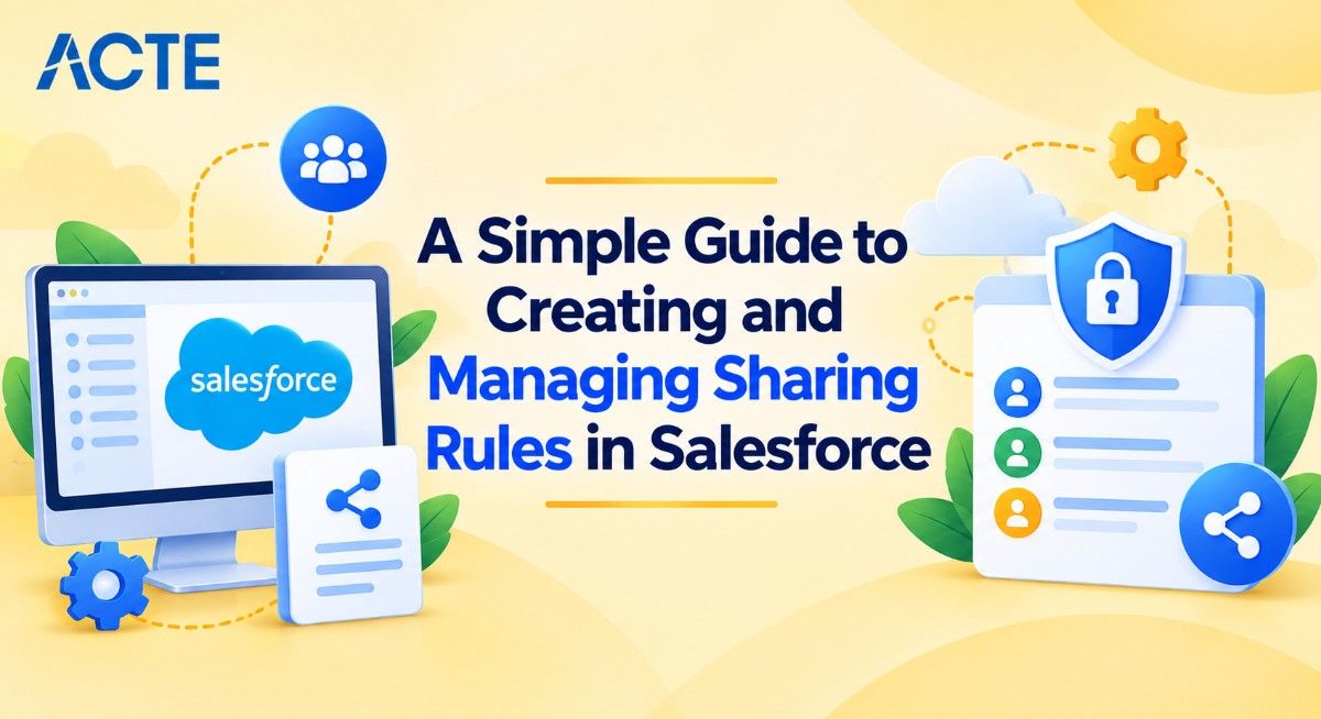 A Simple Guide to Creating and Managing Sharing Rules in Salesforce