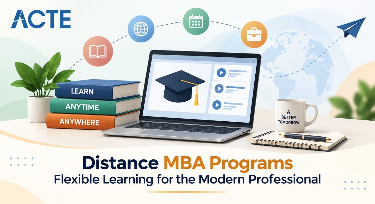 Distance MBA Programs: Flexible Learning for the Modern Professional