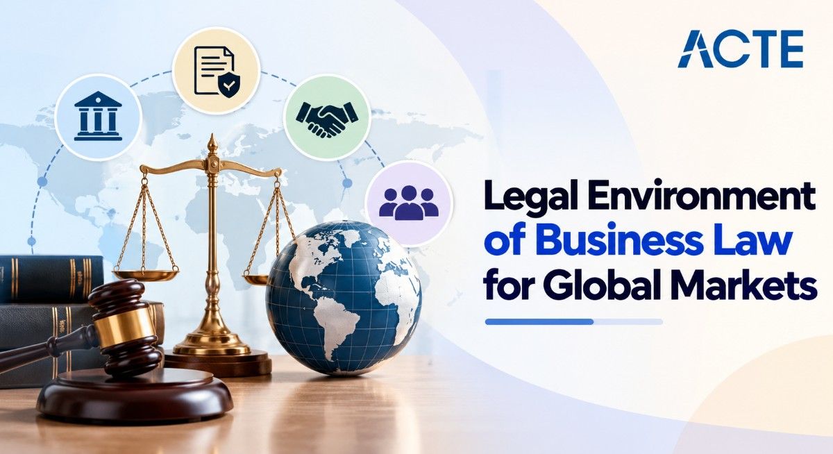 Legal Environment of Business Law for Global Markets