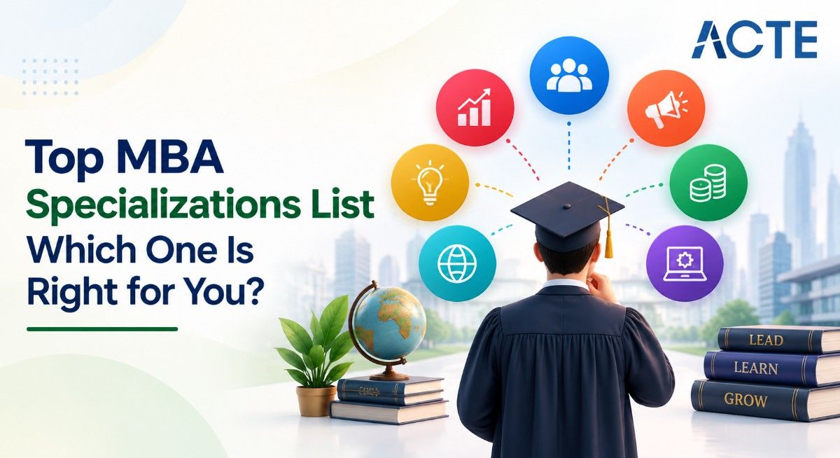 Top MBA Specializations List Which One Is Right for You?