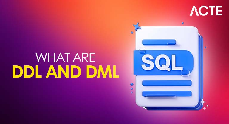 What are DDL and DML Article