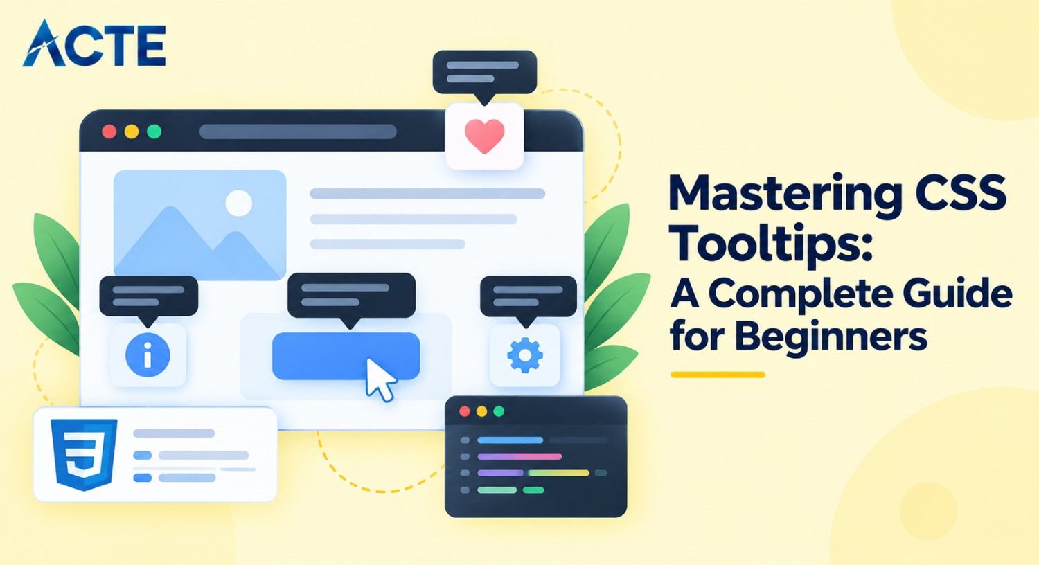 Mastering CSS Tooltips: A Complete Guide for Beginners Article