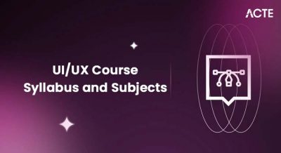 UI-UX Course Syllabus and Subjects Article