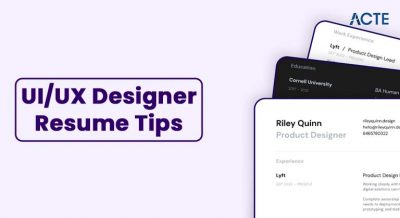 UI-UX Designer Resume Tips Article