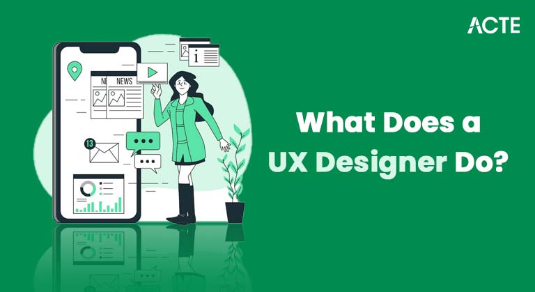 What Does a UX Designer Do Article