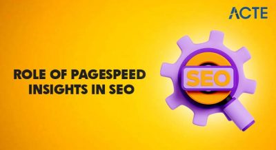 Role of PageSpeed Insights in SEO Article