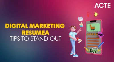 Digital Marketing Resume Article