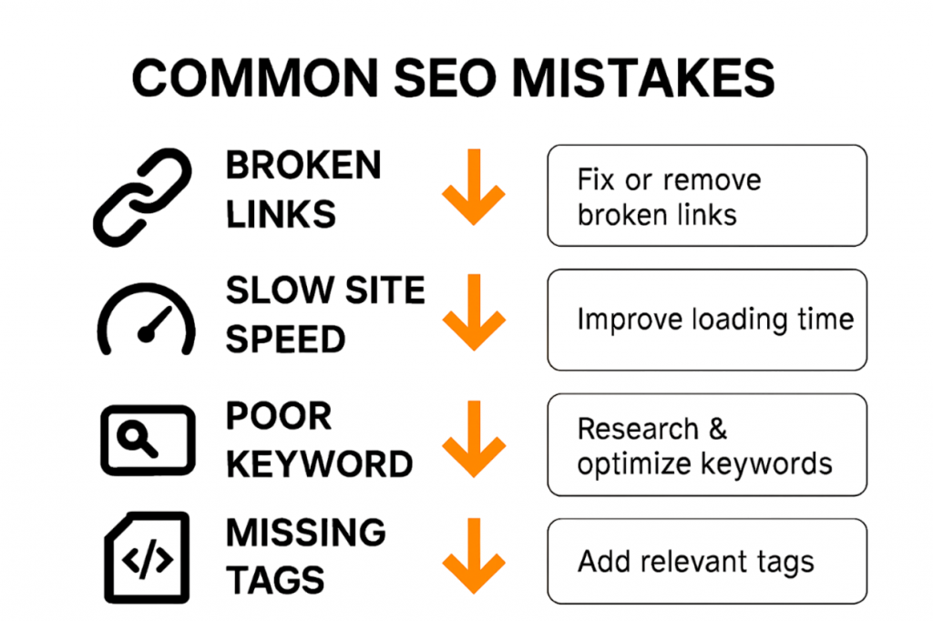 Common SEO Mistakes Article