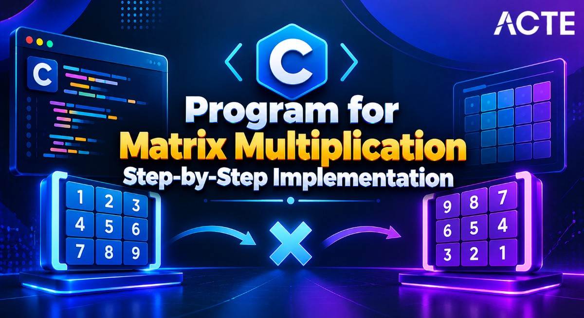 C Program for Matrix Multiplication: Step-by-Step Implementation Article