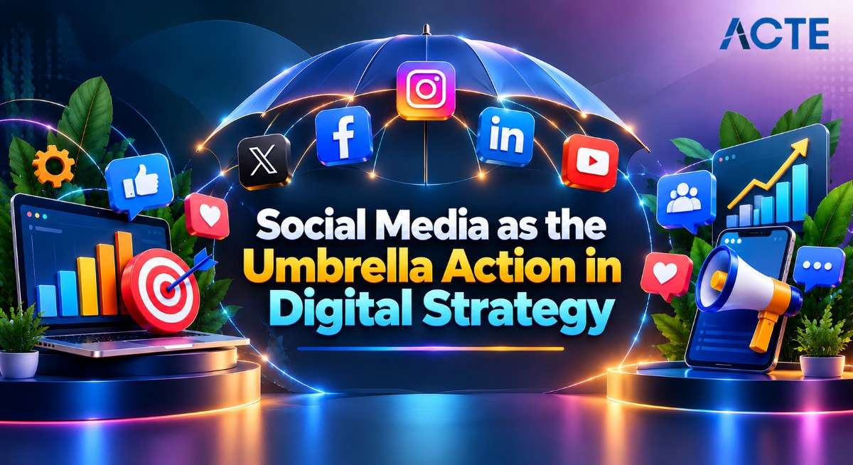 Social Media as the Umbrella Action in Digital Strategy Article