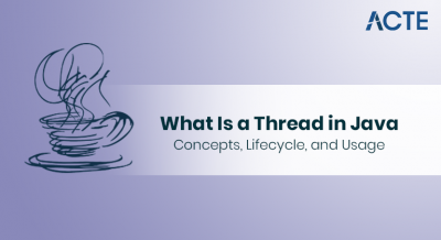 Thread in Java Article