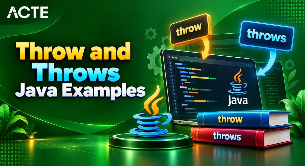 Throw and Throws Java Examples Article
