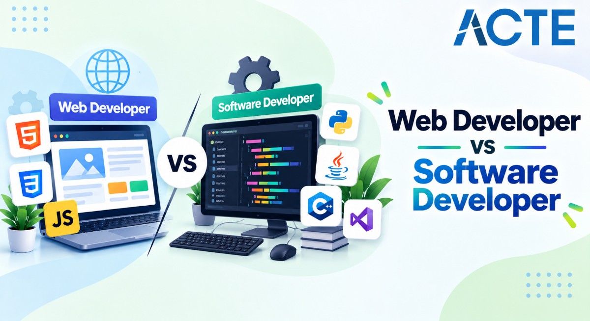 Web Developer vs Software Developer Article