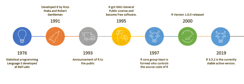 The History and Popularity of  R Article