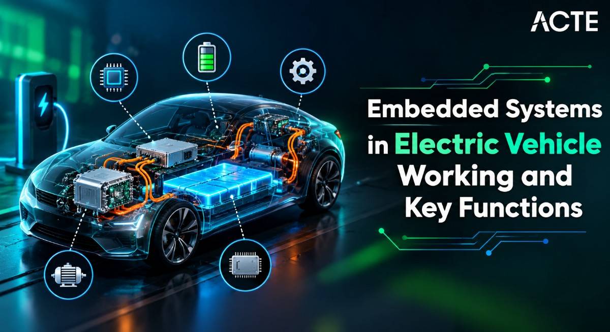 Embedded Systems in Electric Vehicle: Working and Key Functions Article