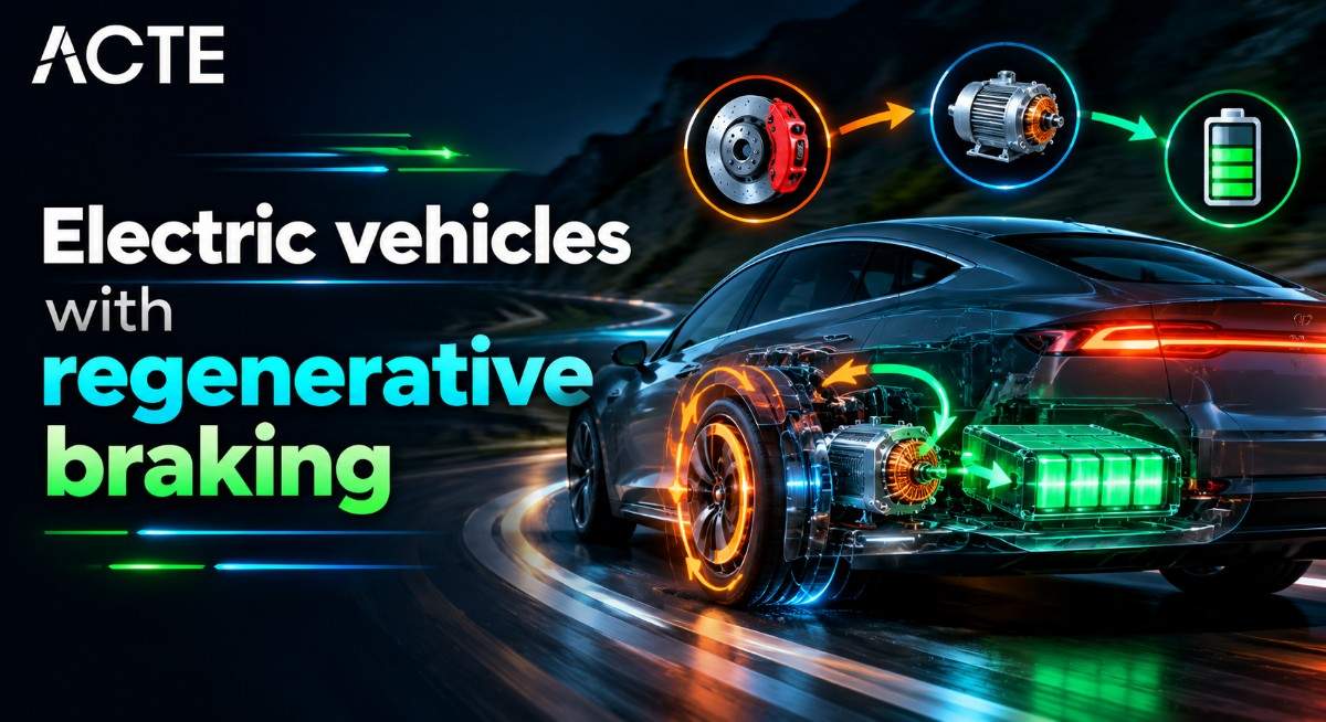 Electric vehicles with regenerative braking Article