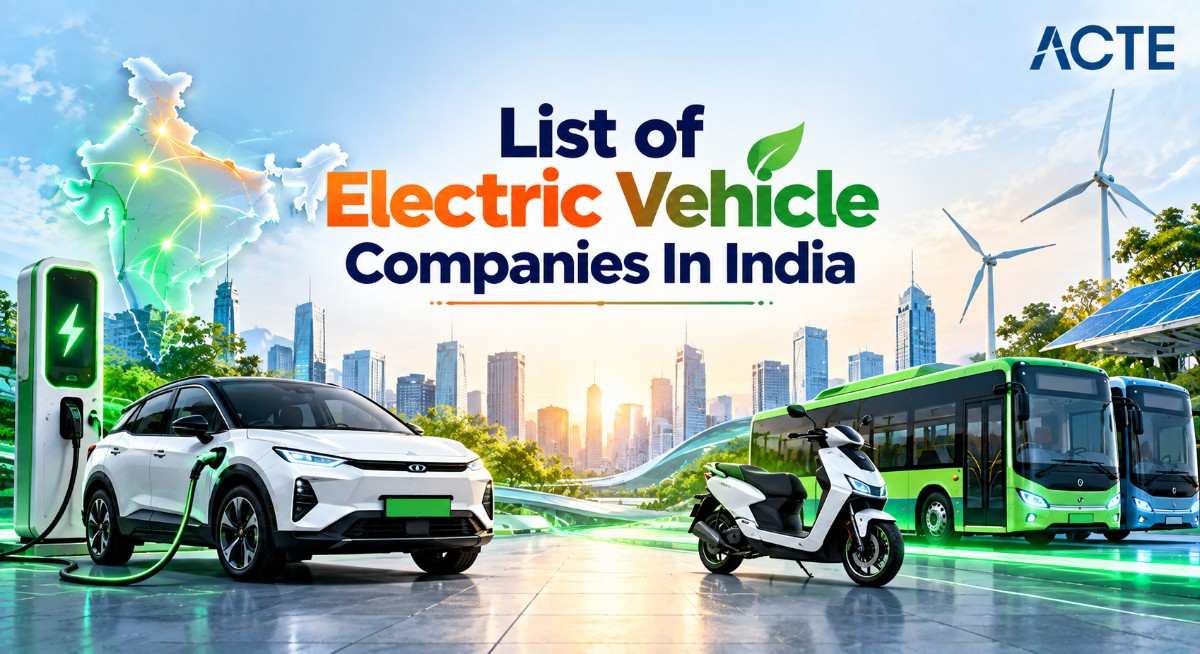 List of Electric Vehicle Companies In India Article