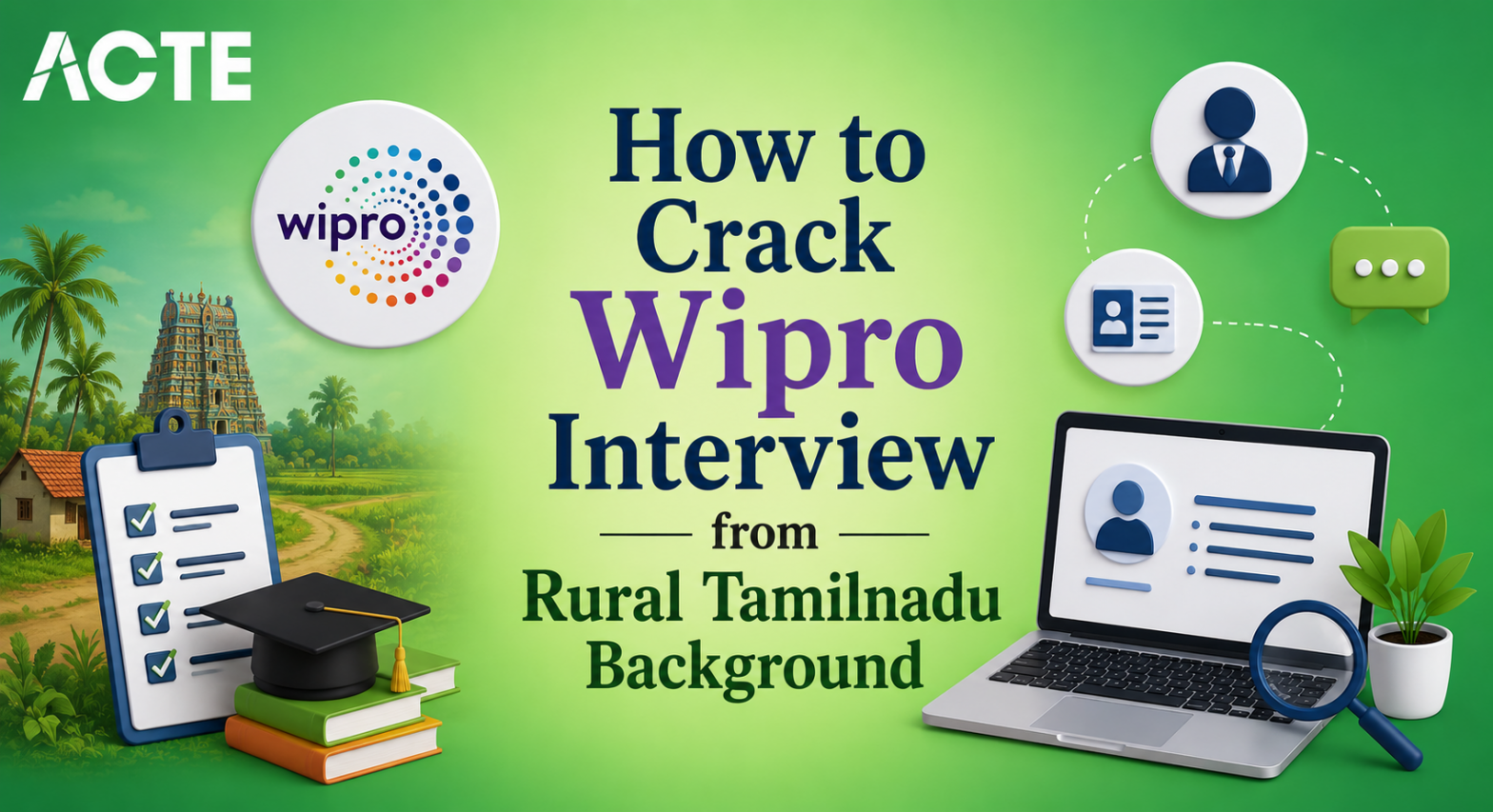 How to Crack Wipro Interview from Rural Tamilnadu Background