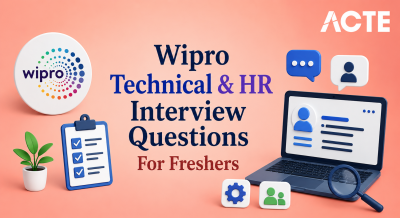 Wipro Technical & HR Interview Questions For Freshers