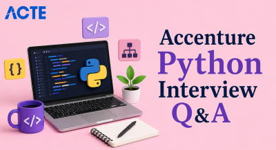 Accenture Python Interview Questions and Answers For Beginners