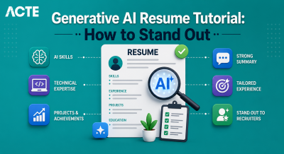 Generative AI Resume Tutorial: How to Stand Out Tutorial