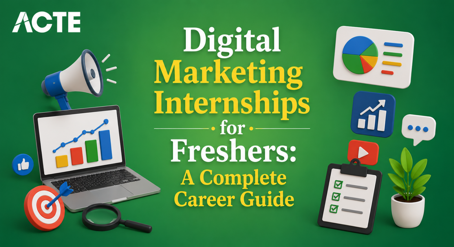 Digital Marketing Internships for Freshers: A Complete Career Guide Article