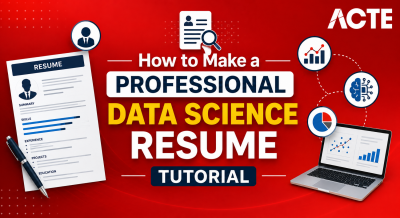 How to Make a Professional Data Science Resume Tutorial