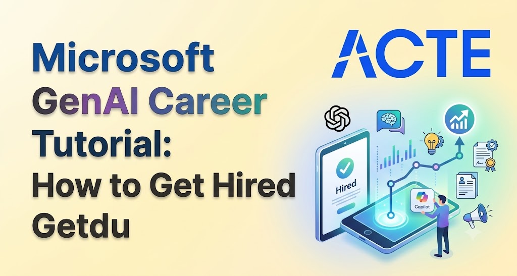 Microsoft Gen AI Career Tutorial