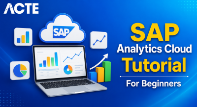 SAP Analytics Cloud Tutorial