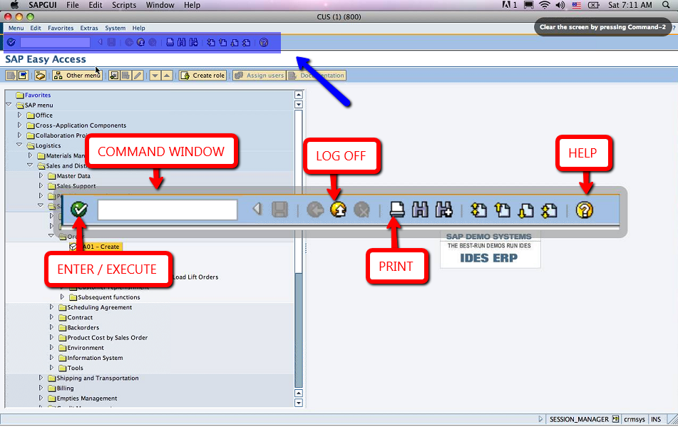 SAP System Navigation Basics Tutorial
