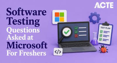 Software Testing Questions Asked at Microsoft