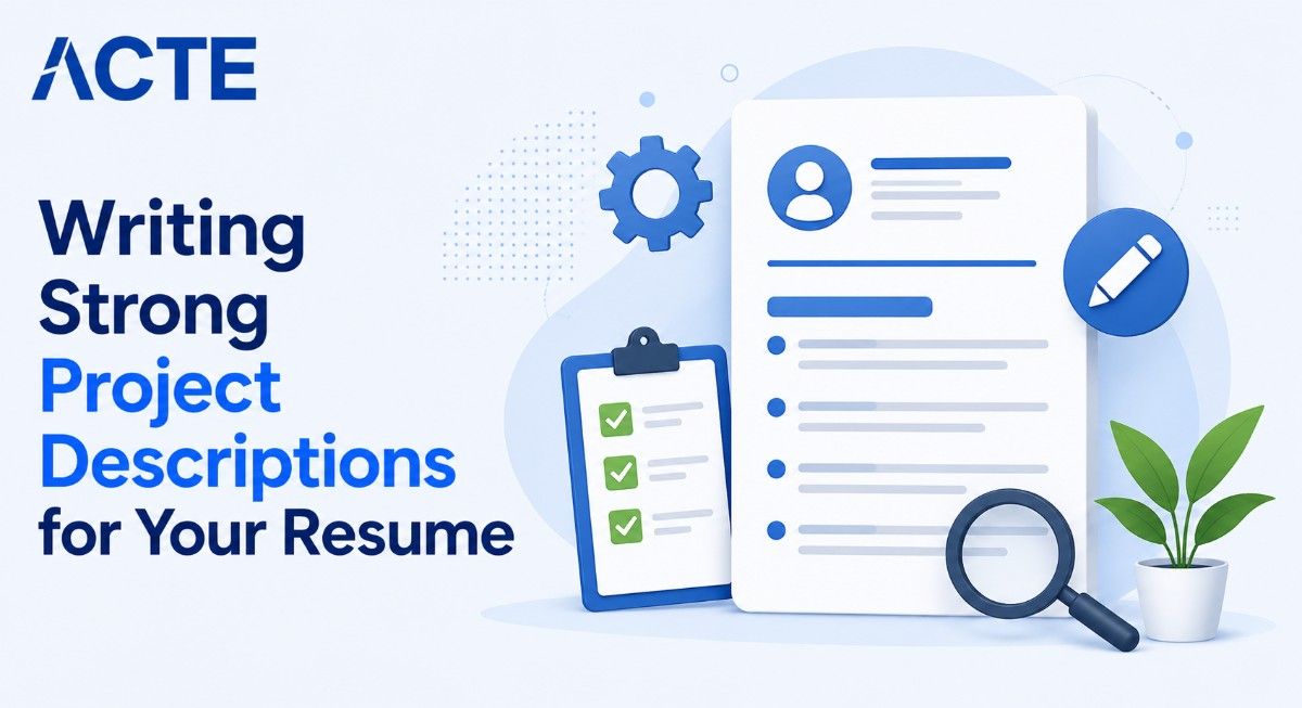 Writing Strong Project Descriptions for Your Resume Article