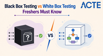 Black Box Testing vs White Box Testing Freshers Must Know Article