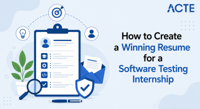 How to Create a Winning Resume for a Software Testing Internship Article