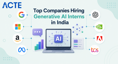 Top Companies Hiring Generative AI Interns in India Article