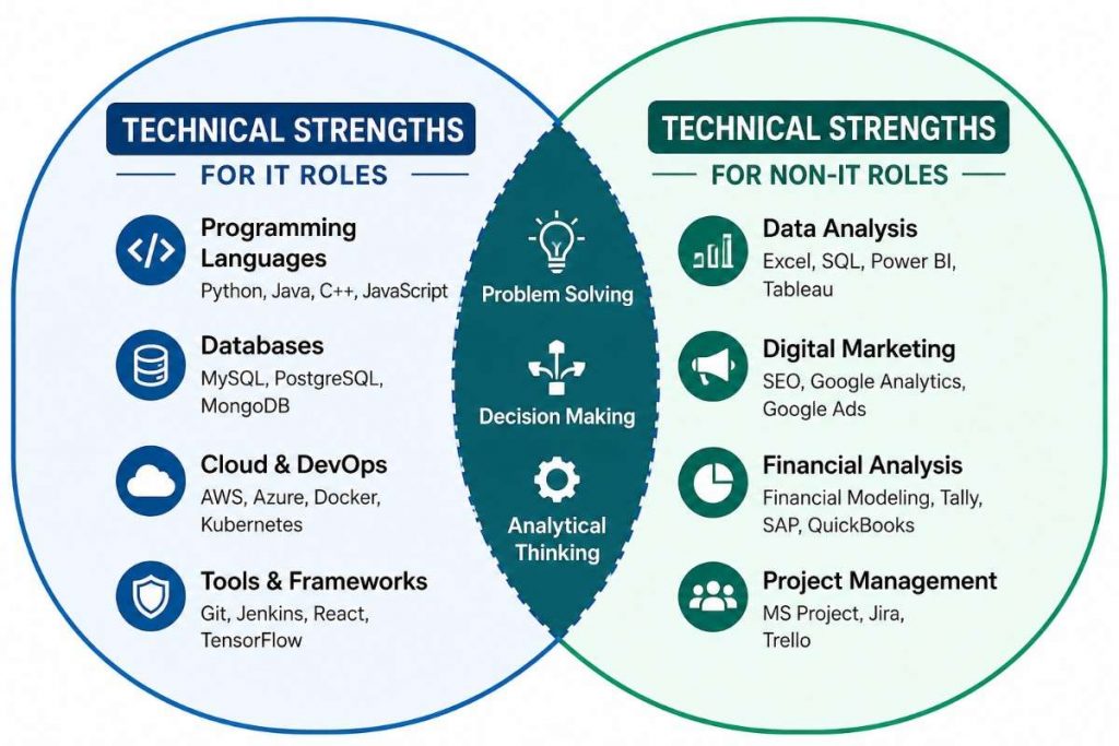 Technical Strengths to Highlight for Different Roles Article
