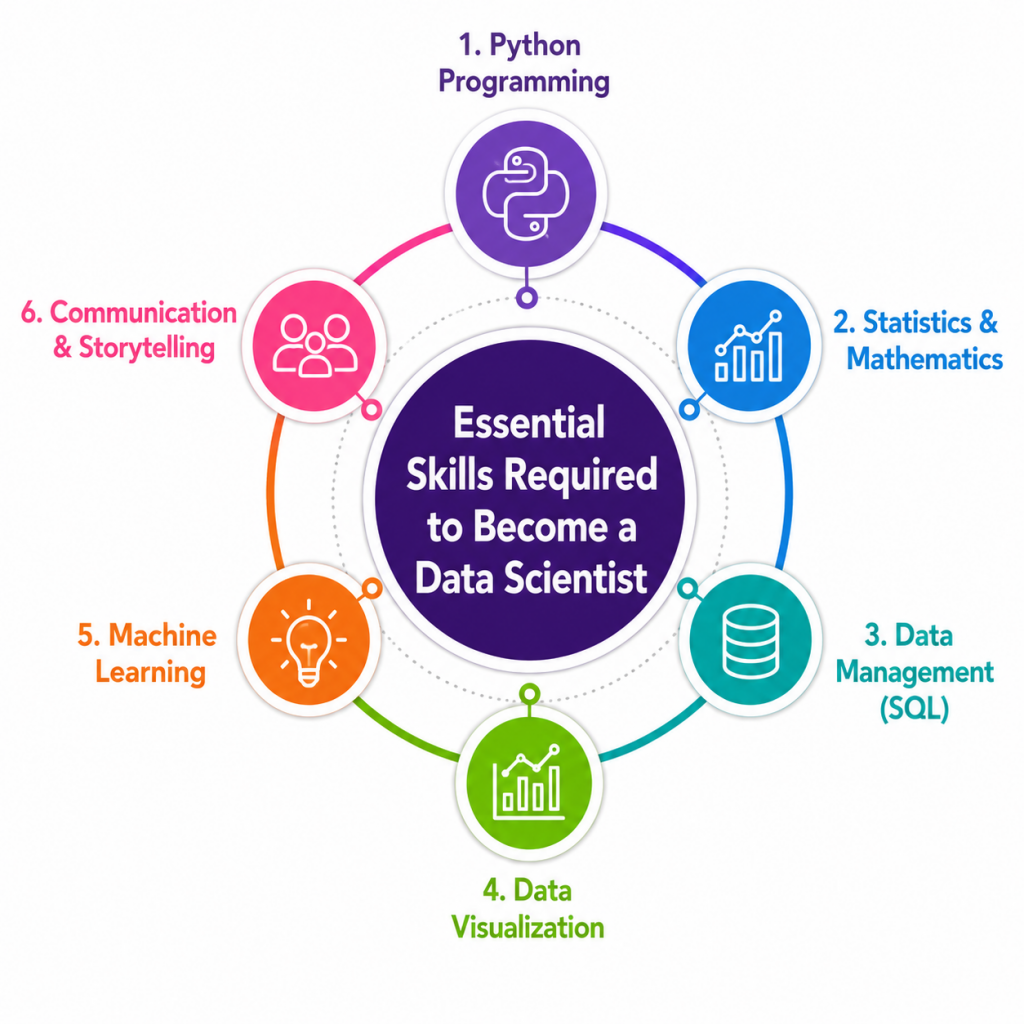 Essential Skills Required to Become a Data Scientist Article
