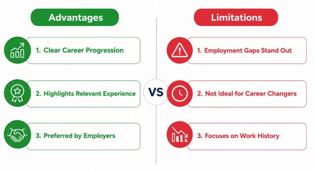 Advantages and Limitations of Chronological Resumes Article
