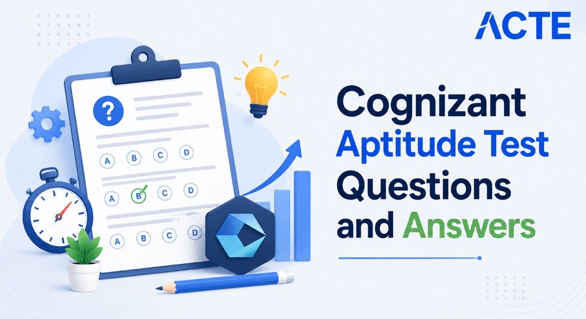 Cognizant Aptitude Test Questions and Answers Article
