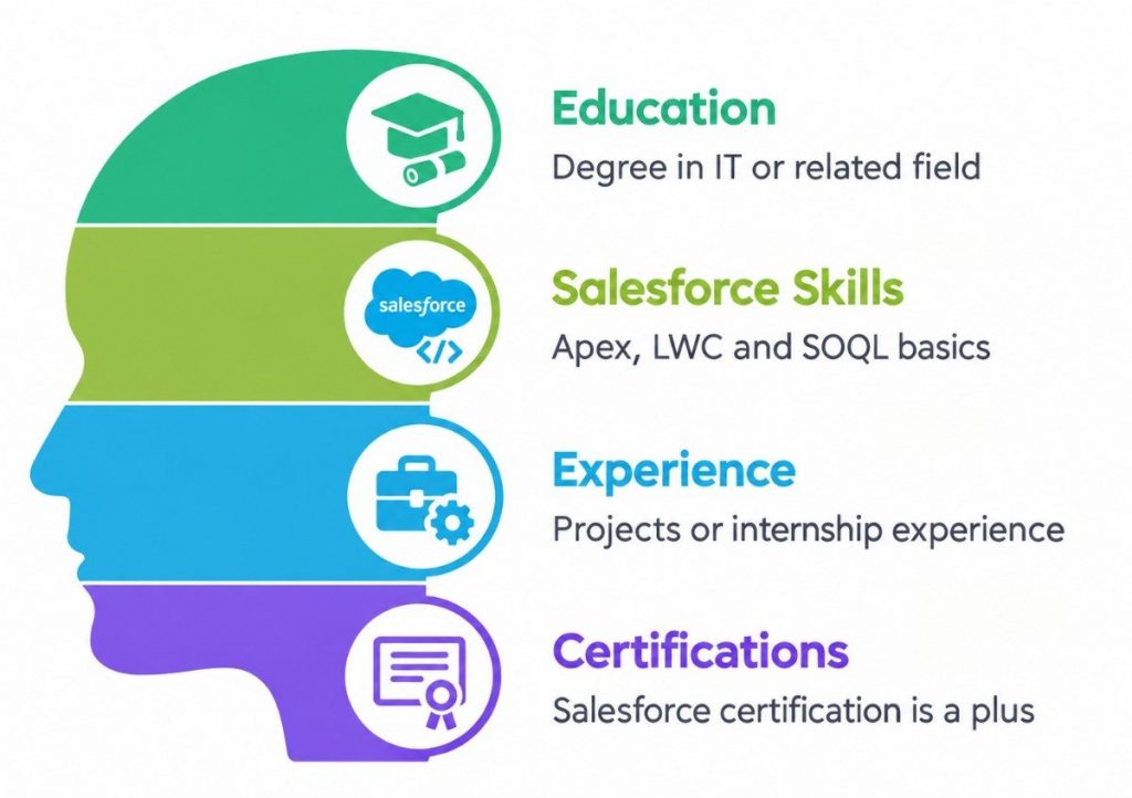 Eligibility and Qualifications for Salesforce Developer Jobs Article
