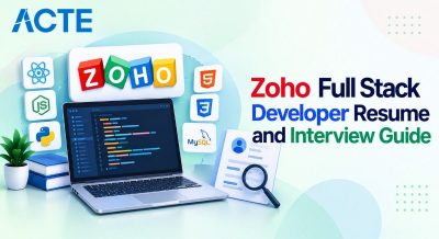 Zoho Full Stack Developer Resume and Interview Guide Article
