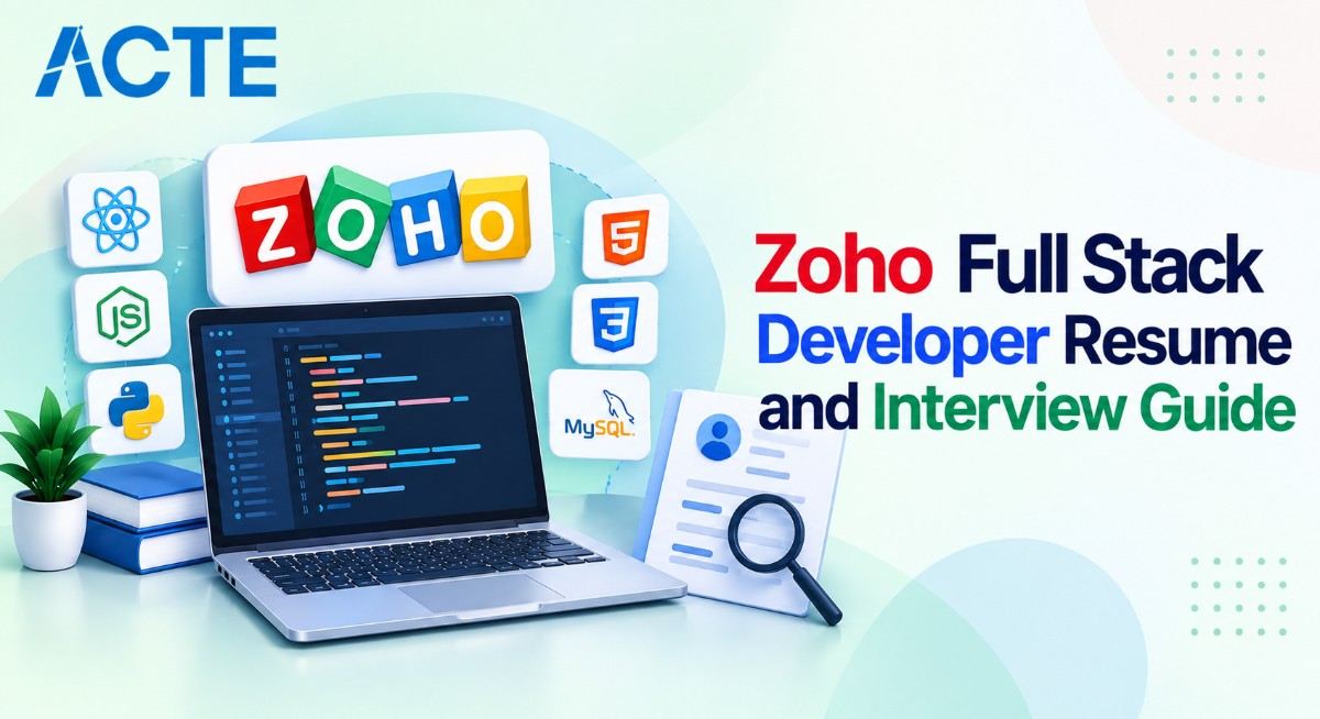 Zoho Full Stack Developer Resume and Interview Guide Article