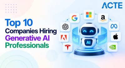 Top 10 Companies Hiring Generative AI Professionals Article